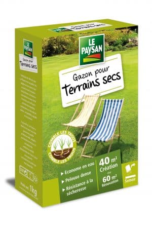 GAZON - POUR TERRAINS SECS