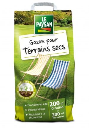GAZON - POUR TERRAINS SECS