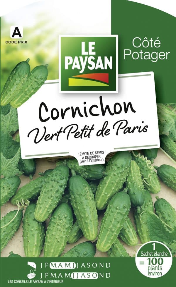 CORNICHON VERT PETIT DE PARIS Le Paysan Semences et accessoires