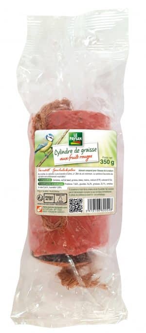 CYLINDRE DE GRAISSE FRUITS ROUGES