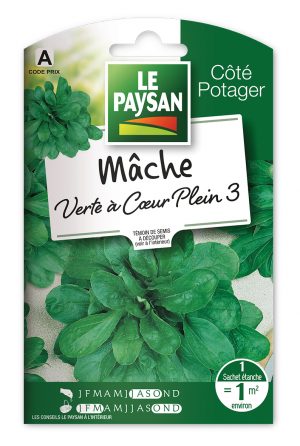 MÂCHE (DOUCETTE) - VERTE À COEUR PLEIN 3