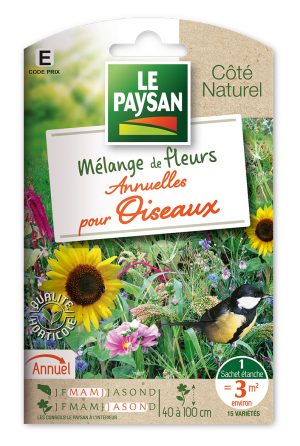 MELANGE DE FLEURS - ANNUELLES POUR OISEAUX
