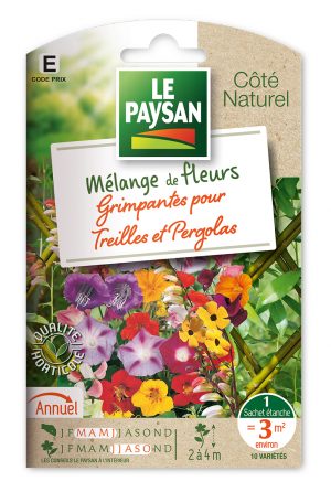 MELANGE DE FLEURS - GRIMPANTES POUR TREILLES ET PERGOLAS