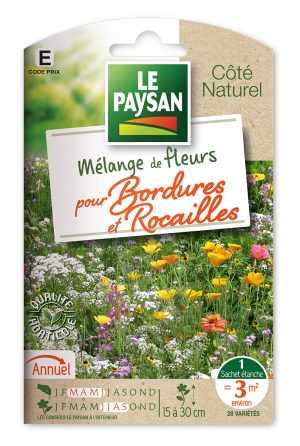 MELANGE DE FLEURS - POUR BORDURES ET ROCAILLES