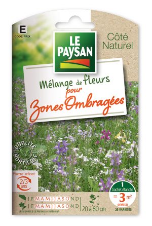 MELANGE DE FLEURS - POUR ZONES OMBRAGEES