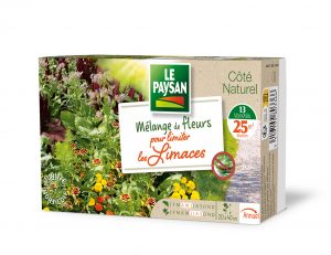 MELANGE DE FLEURS - POUR LIMITER LES LIMACES DU POTAGER
