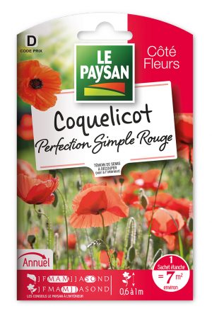 COQUELICOT - PERFECTION SIMPLE ROUGE